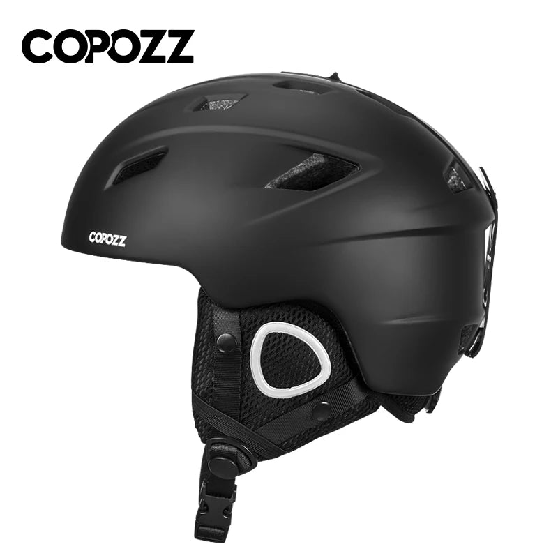 Copozz Men Women ski helmet Half-coverage Snowboard Moto snowmobile Sa Copozz Men Women ski helmet Half-coverage Snowboard Moto snowmobile Sa