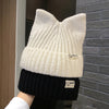 BRING Knitted Casual Cat Ear Beanie
