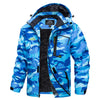KEFITEVD Camo Ski Jacket Mens