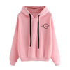 Sudadera con capucha de color liso SANWOOD para mujer