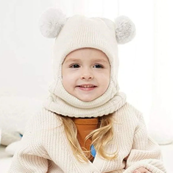 DENOSWIM Baby Hat and Scarf with Optional Gloves