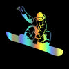 LYKX Ski Wall Decal