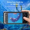 حافظة SHELLBOX العالمية المقاومة للماء مقاس 6.9 بوصة لهاتف iPhone 16 Pro 15 14 13 12 وSamsung S25 S24 S23 Ultra A16 A55