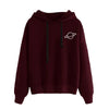 Sudadera con capucha de color liso SANWOOD para mujer