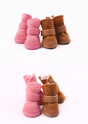 ACL Faux Fur Dog Boots