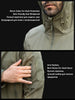 MEGE KNIGHT Military Style Jacket