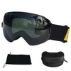 LOCLE Double Lens Ski Goggles
