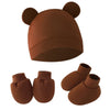 ROSWHEEL Baby Winter Hats With Ear Flaps Socks and Gloves