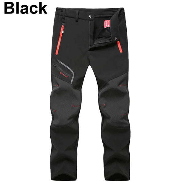 Männer Winter Herbst Dicke Wasserdichte Outdoor Wandern Hosen Camping Klettern Hosen Atmungsaktiv Quicky-Dry Angeln Skifahren Trekking