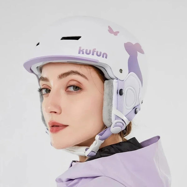 girls snowboard helmets KUFUN Premium Ski Helmet