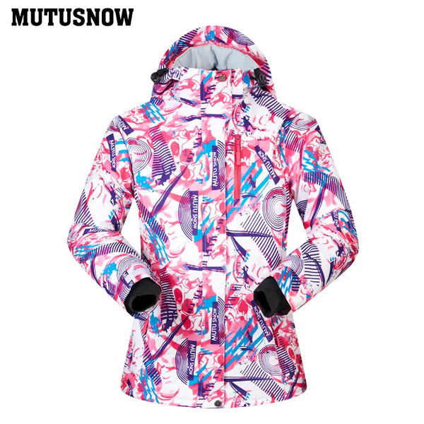 Тепловая лыжная куртка для сноуборда MUTUSNOW — женская