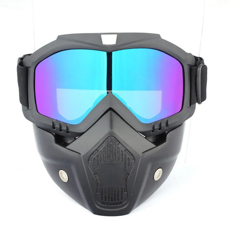 LUNETTES DE SKI avec masque facial