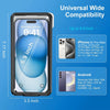 حافظة SHELLBOX العالمية المقاومة للماء مقاس 6.9 بوصة لهاتف iPhone 16 Pro 15 14 13 12 وSamsung S25 S24 S23 Ultra A16 A55