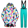LINLING Warmer Ski-Snowboard-Anzug – Damen