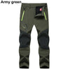 Men Winter Autumn Thick Waterproof Outdoor Hiking Trousers Camping Climbing Pants Breathable Quicky-Dry Fishing Skiing Trekking