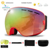 Ski Goggles Men Women Snowboard Glasses Winter Outdoor Sport Snowmobile Sunglasses Uv400 Double Layers Lens Anti-Fog Skiing Gogg