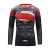 CODYLUNDIN Chemises de compression super-héros à manches longues