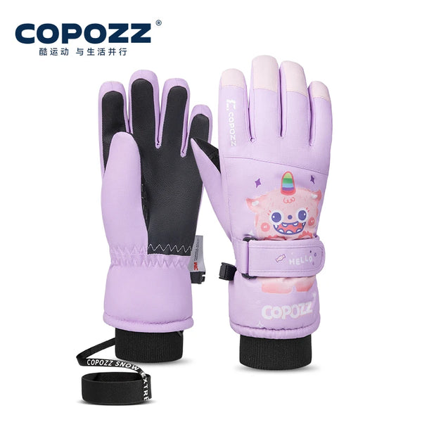 COPOZZ Boys / Girls Ski Gloves
