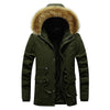 UNION ARMY Mens Parka Coat - Fur Hooded