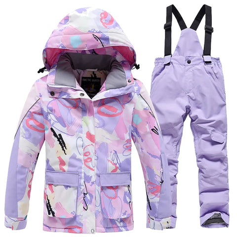 ARCTIC QUEEN Combinaisons de ski pour enfants