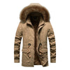 UNION ARMY Mens Parka Coat - Fur Hooded