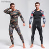 DAFEIBANG Thermal Base Layer Ober- und Unterteil im Set