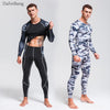 DAFEIBANG Thermal Base Layer Ober- und Unterteil im Set