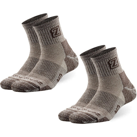 ถุงเท้า ZEAL WOOD 2 คู่ - Merino Wool Thermal