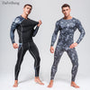 DAFEIBANG Thermal Base Layer Ober- und Unterteil im Set