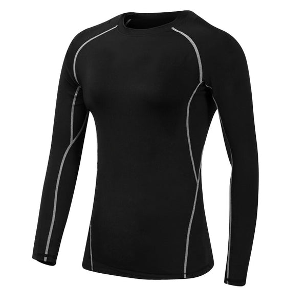 FANCEEY Base Layer Compression Långärmad T-shirt dam