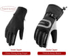 ROCKBROS -30 grados técnicos térmicos impermeables guantes de esquí