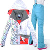 GSOU SNOW Jacket / SNOWY OWL Winter Ski Snowboard Pantalones - Mujer