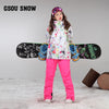 GSOU SNOW Outdoor Ski Snowboardanzug - Damen