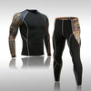 DAFEIBANG Thermal Base Layer Ober- und Unterteil im Set