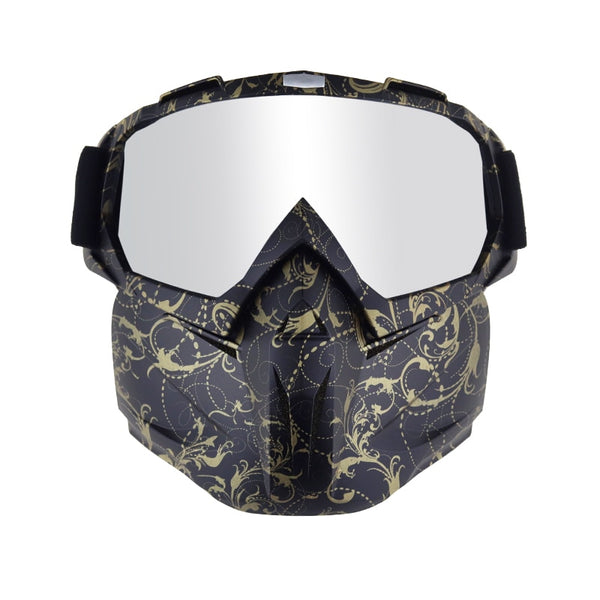 SKI 单板滑雪护目镜带面罩