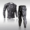 DAFEIBANG Thermal Base Layer Ober- und Unterteil im Set