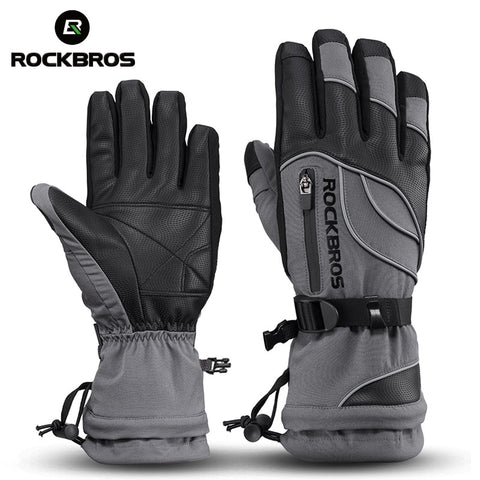 ROCKBROS -30 градусов технические термостойкие лыжные перчатки