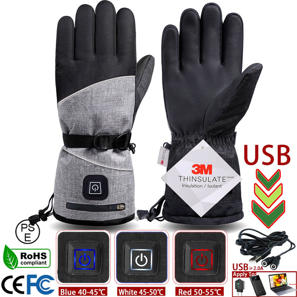 Gants chauffants 3M pour l'hiver