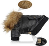 ATUBAN Waterproof Dog Leather Jacket
