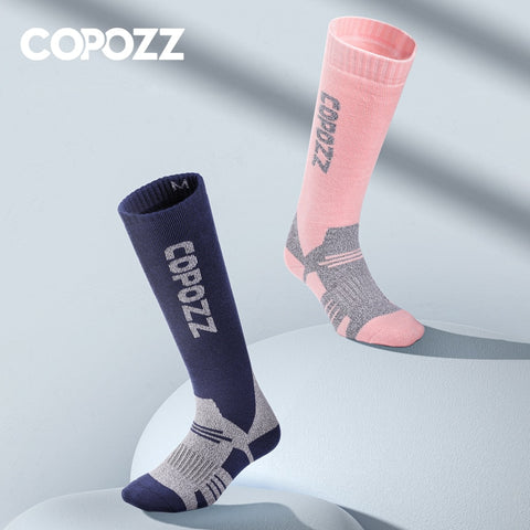 COPOZZ ถุงเท้าสโนว์บอร์ดสกี