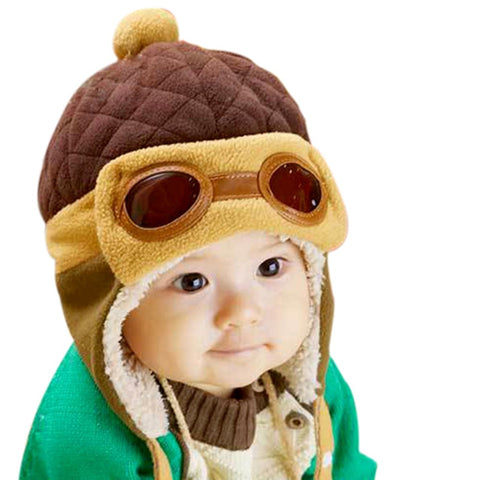 婴儿飞行员帽