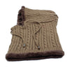 AETRUE Knitted Wool Hood