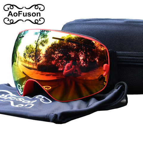 AO FUSON WOLF Cheap Snowboard Goggles