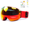 BE NICE Anti Fog Ski Goggles - Frameless