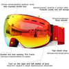 BE NICE Frameless สโนว์บอร์ดแว่นตา - UV400