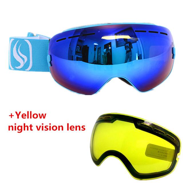night time ski goggles BUY BE NICE Ski Goggles with Night Vision Lens ON SALE NOW!
