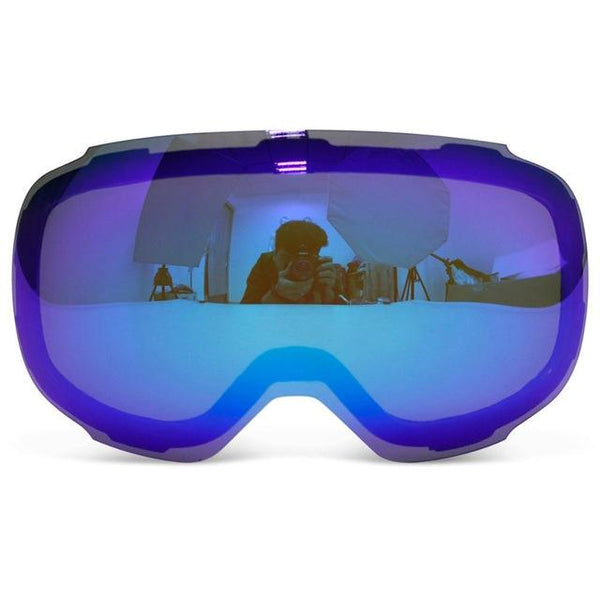 COPOZZ GOG-2181滑雪镜的磁性镜片更换