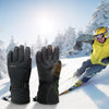 COPOZZ Grey Ski Gloves (Touchscreen Function)