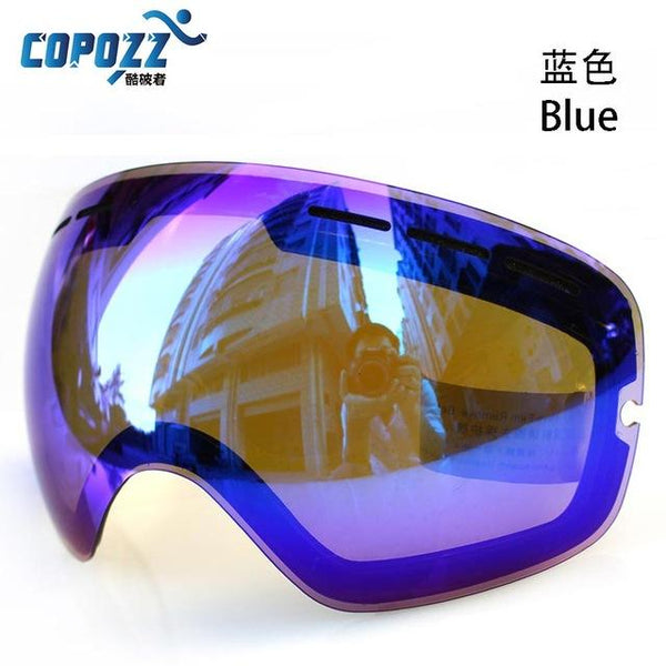 Lente COPOZZ para gafas de snowboard antiniebla (GOG-201)