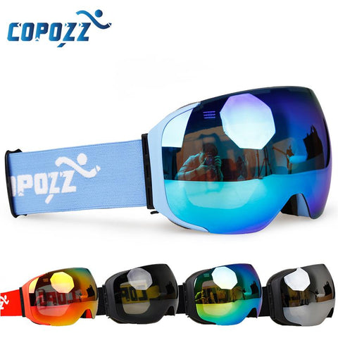 COPOZZ磁気レンズスキースノーボードゴーグル